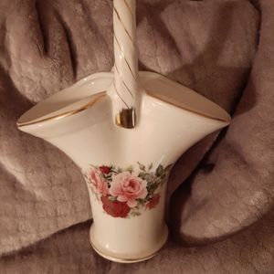 Vintage Basket Vase